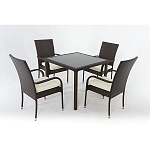 Обеденный комплект (стол + 4 стула) f0824